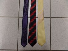 Jaden swapped some of his ties with some of the Brazilieros this week. These are his new ties